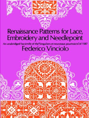 cover image of Renaissance Patterns for Lace, Embroidery and Needlepoint